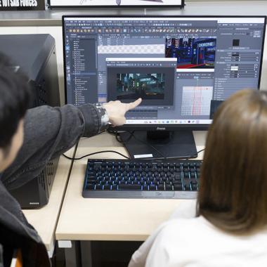 日本デザイナー学院九州校の３DCG基礎演習